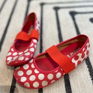 Girls Camper Ballerinas: size 3
